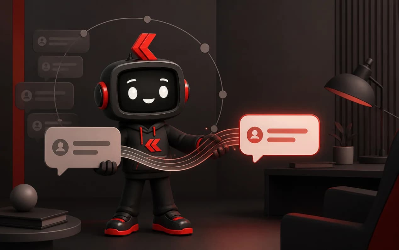 Kanyman restores a customer conversation history